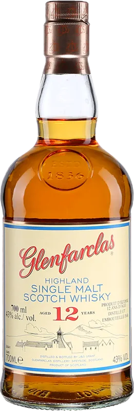 Glenfarclas 12 Ani Single Malt Whisky 0.7L